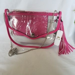 charming charlie clear purse